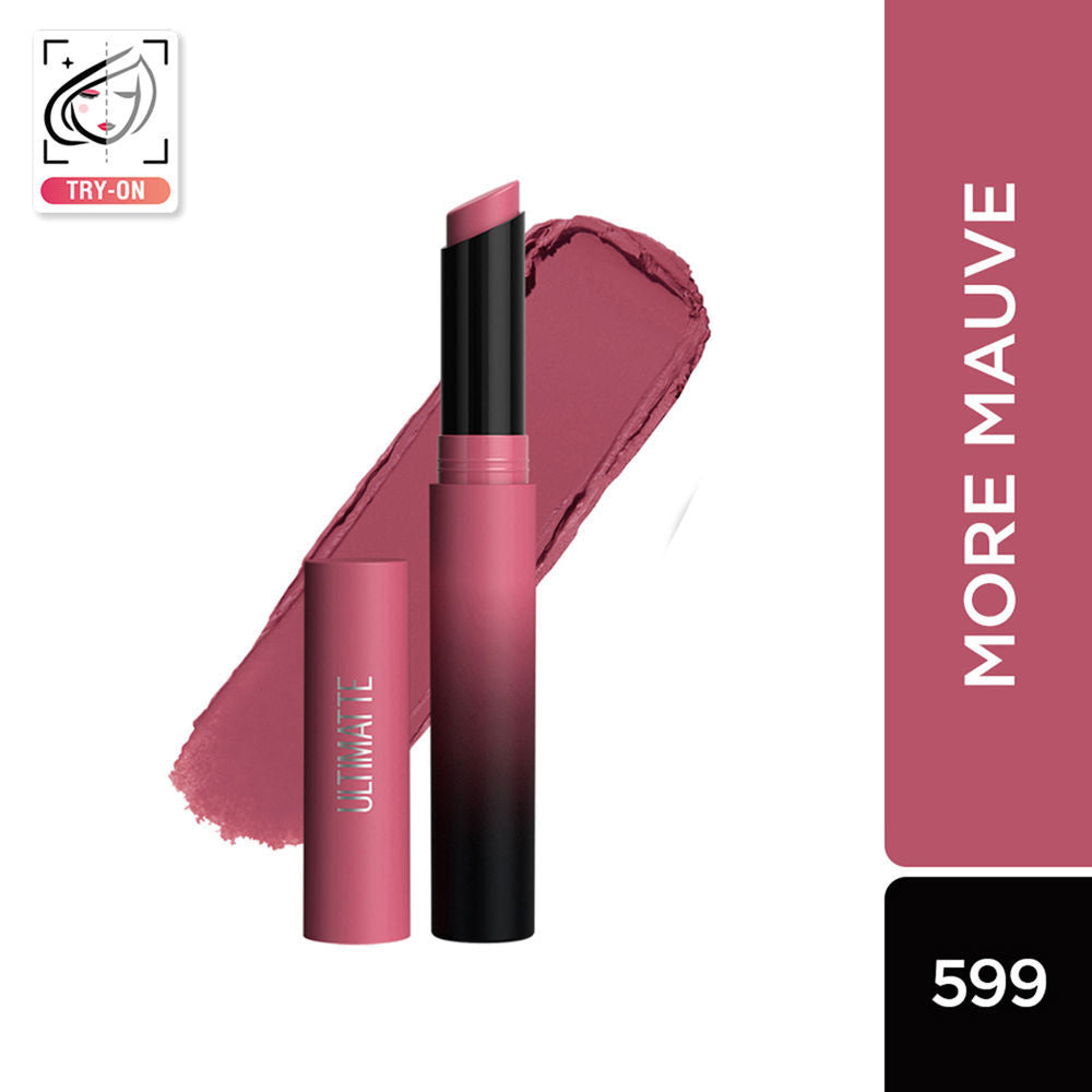Color Sensational Ultimattes Lipstick, Matte Finish - More Ruby
