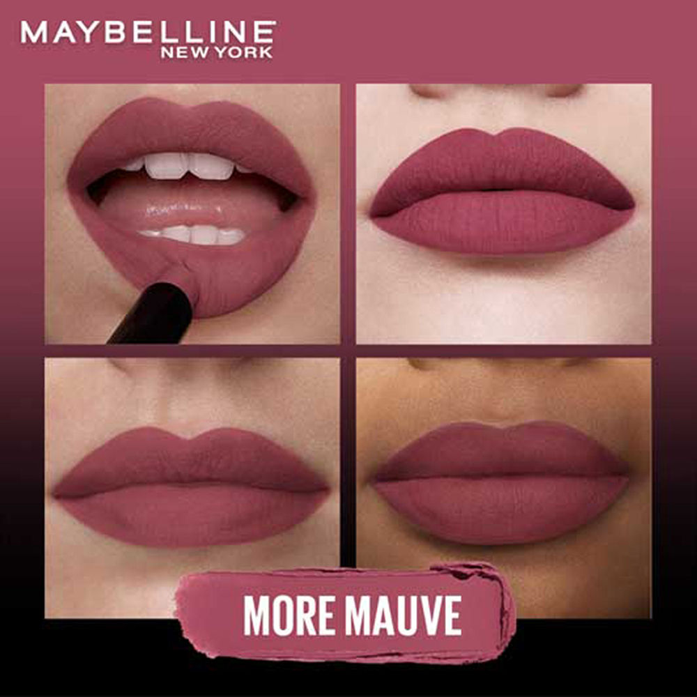 Color Sensational Ultimattes Lipstick, Matte Finish - More Ruby