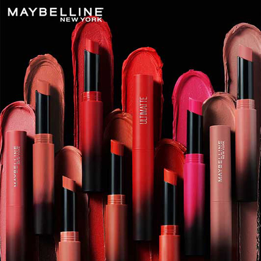 Color Sensational Ultimattes Lipstick, Matte Finish - More Ruby