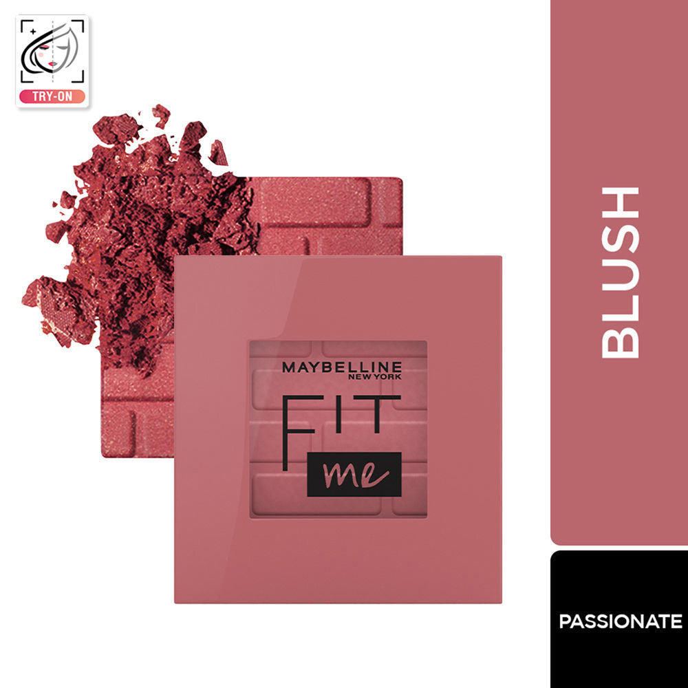 New Fit Me Mono Blush, Up To 16 hours Long-lasting Cheek Blush - 30 Fierce