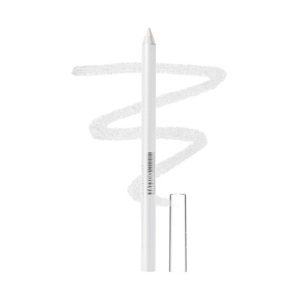 Maybelline Tattoo Gel Eyeliner - Striking Navy Blue, Metallic/Matte, Water & Smudge-proof, Last 36H