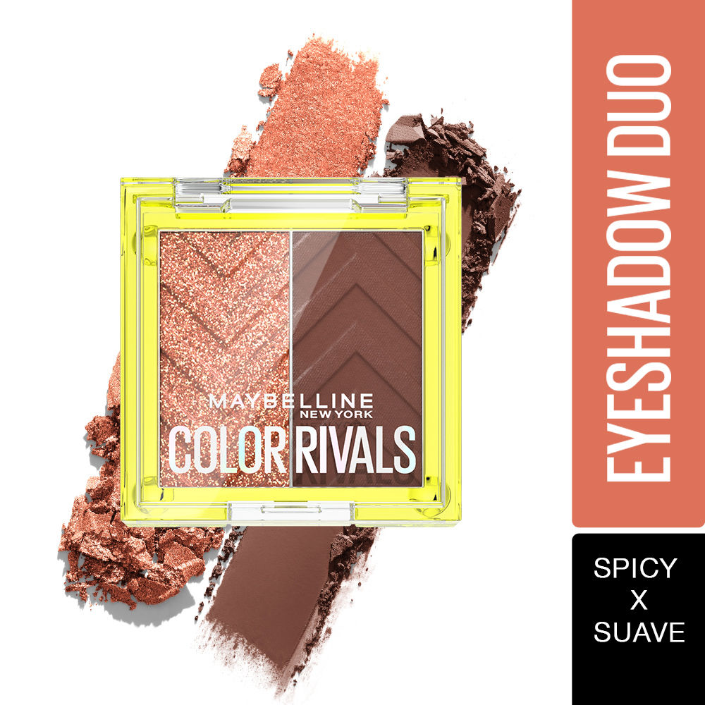Color Rivals Longwear Duo Eyeshadow Palette - Spicy X Suave