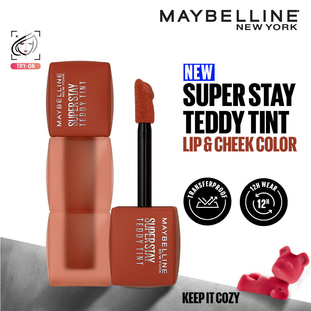 Superstay Teddy Tint - Lip And Cheek Color - Keep It Cozy