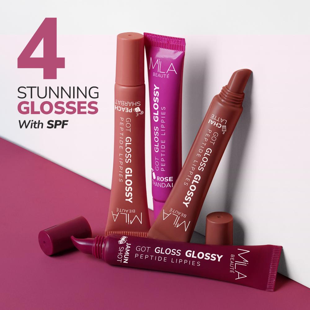 Peptide Lip Gloss Balm With SPF & Hyaluronic Acid Plump & Fuller Lips