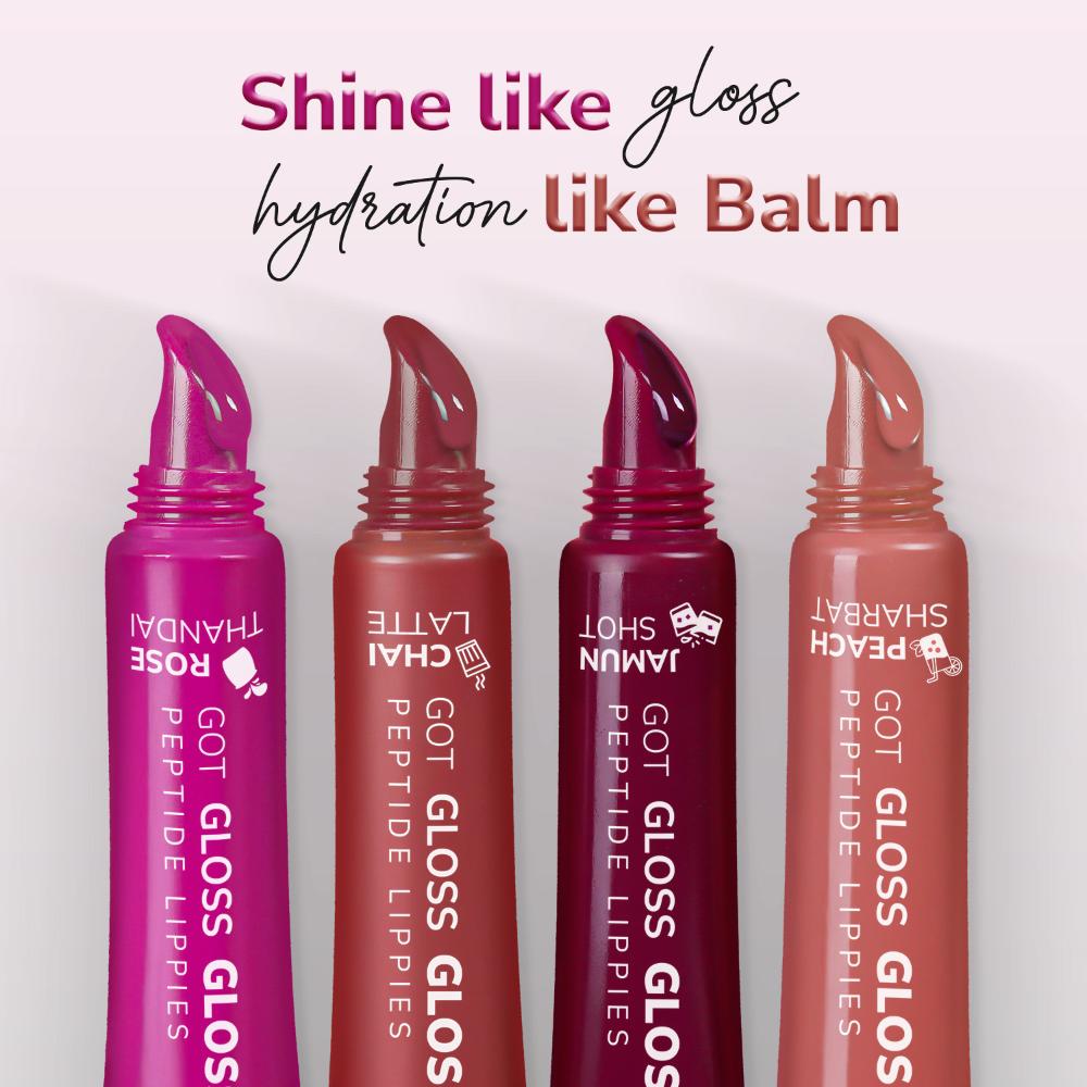 Peptide Lip Gloss Balm With SPF & Hyaluronic Acid Plump & Fuller Lips