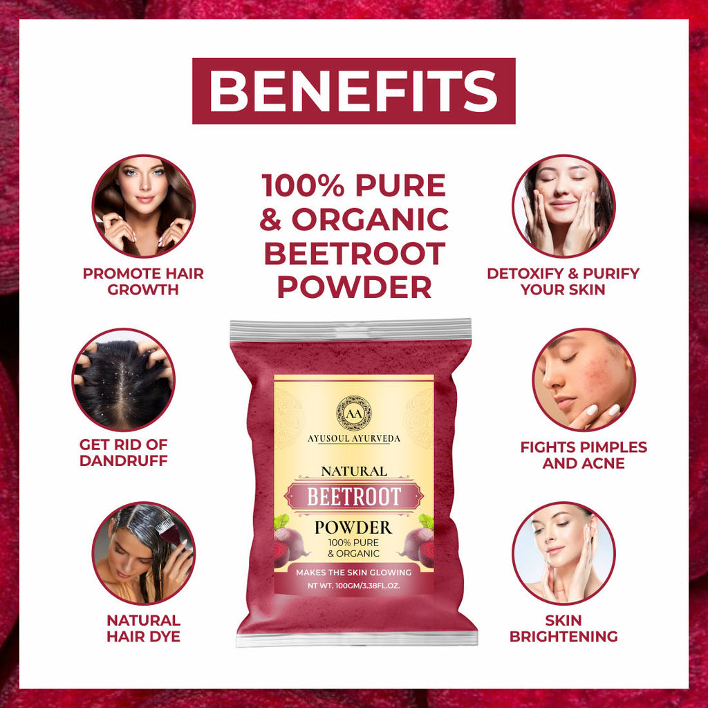 100% Natural & Pure Beetroot Powder