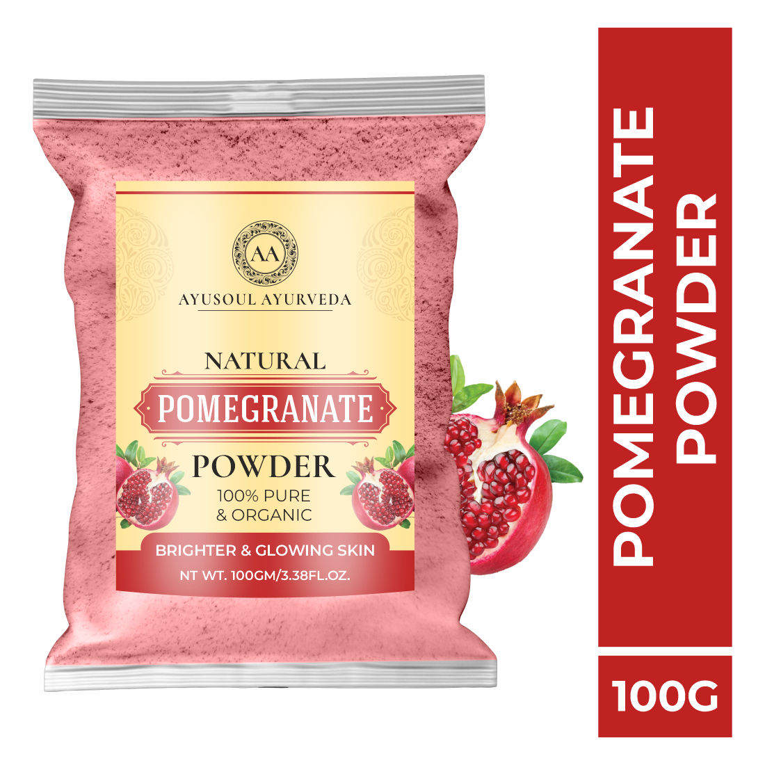 100% Pure Natural & Organic Pomegranate Powder