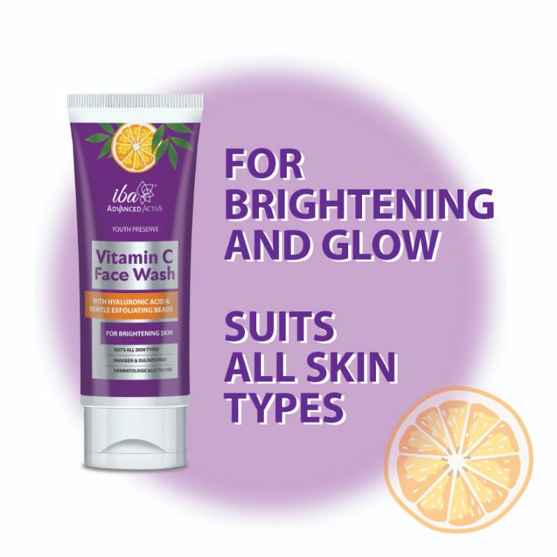 Advanced Activs Youth Preserve Vitamin C Face Wash