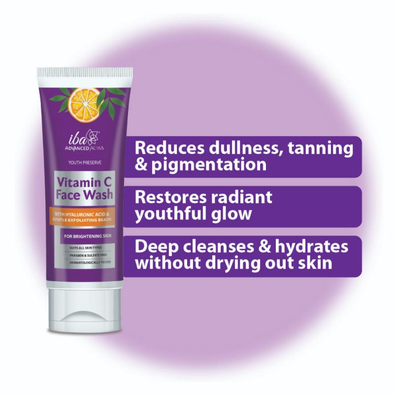Advanced Activs Youth Preserve Vitamin C Face Wash