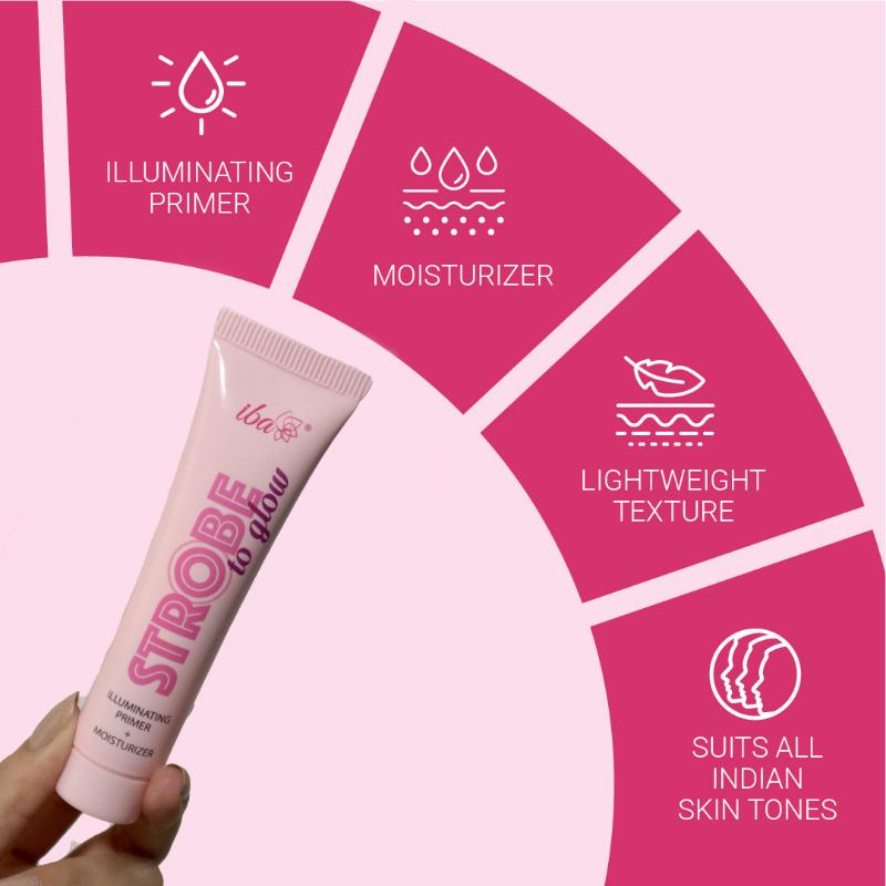 Strobe To Glow Illuminating Primer + Moisturizer