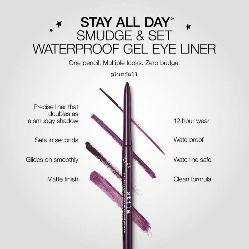 Stay All Day Smudge & Set Waterproof Gel Eye Liner