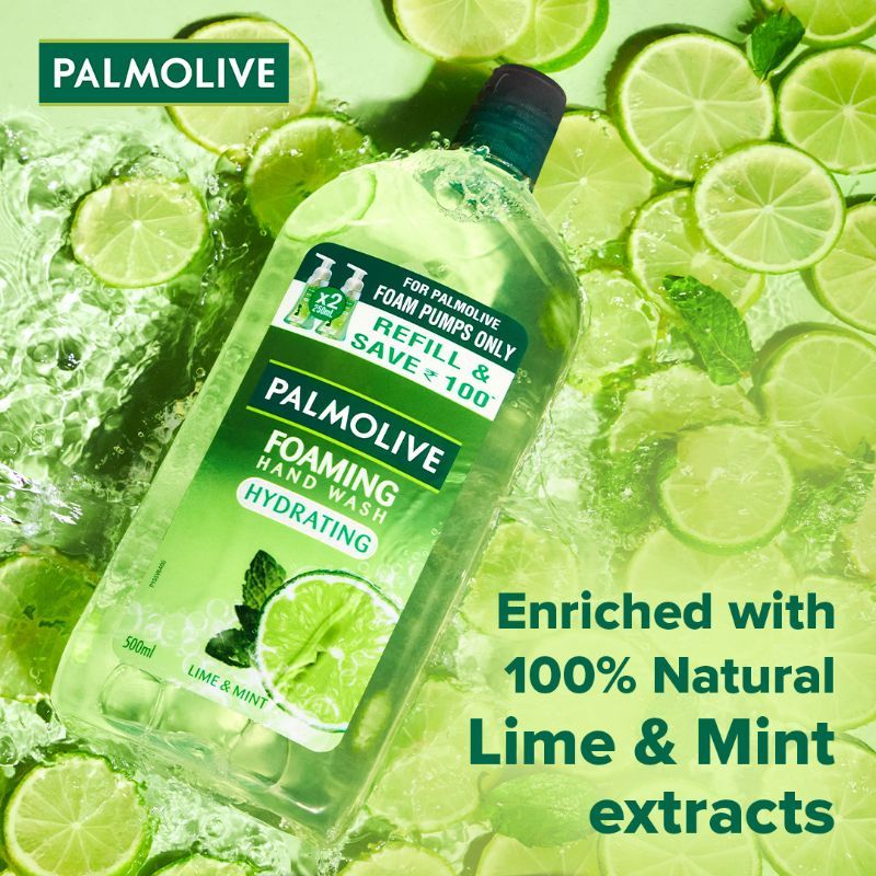 Hydrating Foaming Hand Wash Lime & Mint