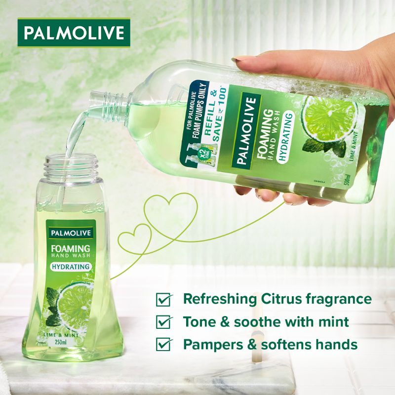 Hydrating Foaming Hand Wash Lime & Mint