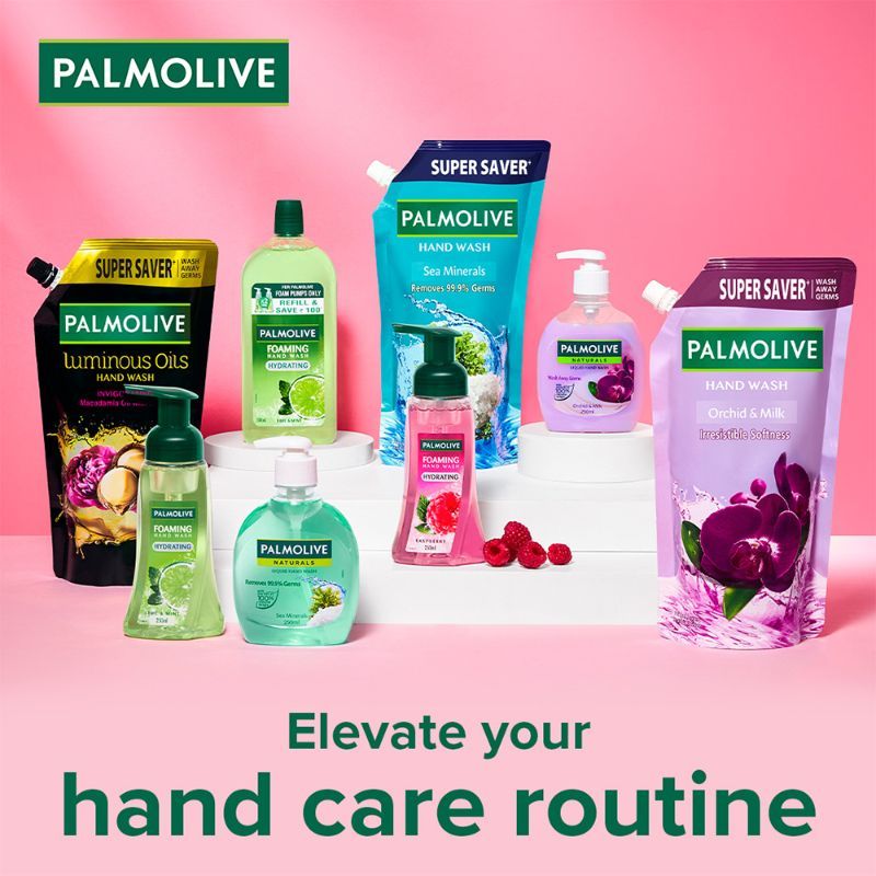 Hydrating Foaming Raspberry Hand Wash, Removes 99.9% Germs
