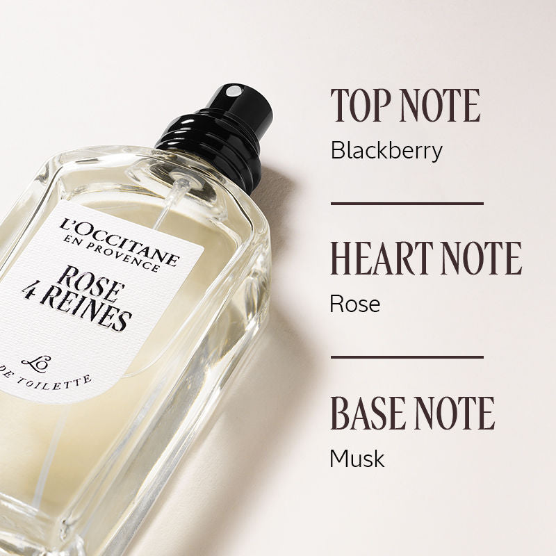 Rose 4 Reines Eau De Toilette