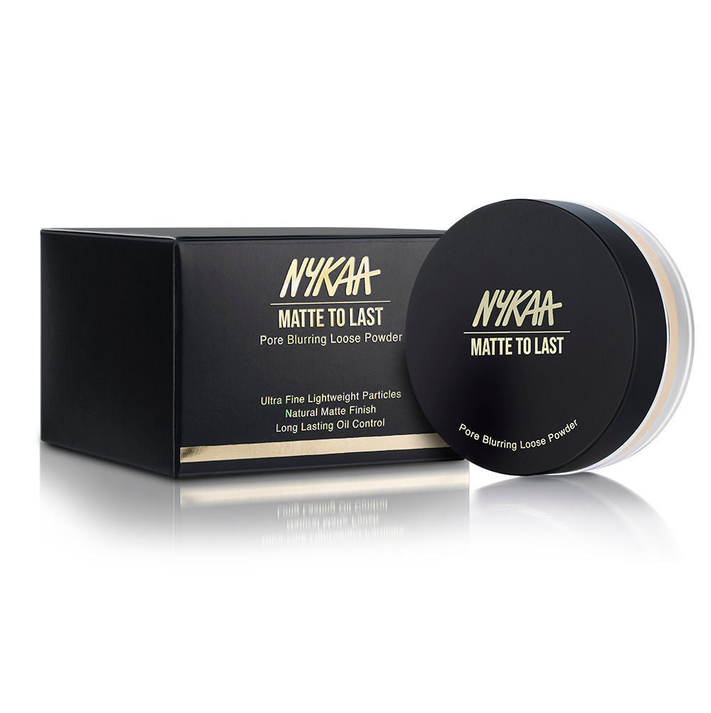 Nykaa Matte to Last Oil Control Loose Setting Powder - Bake, Blur & Set!