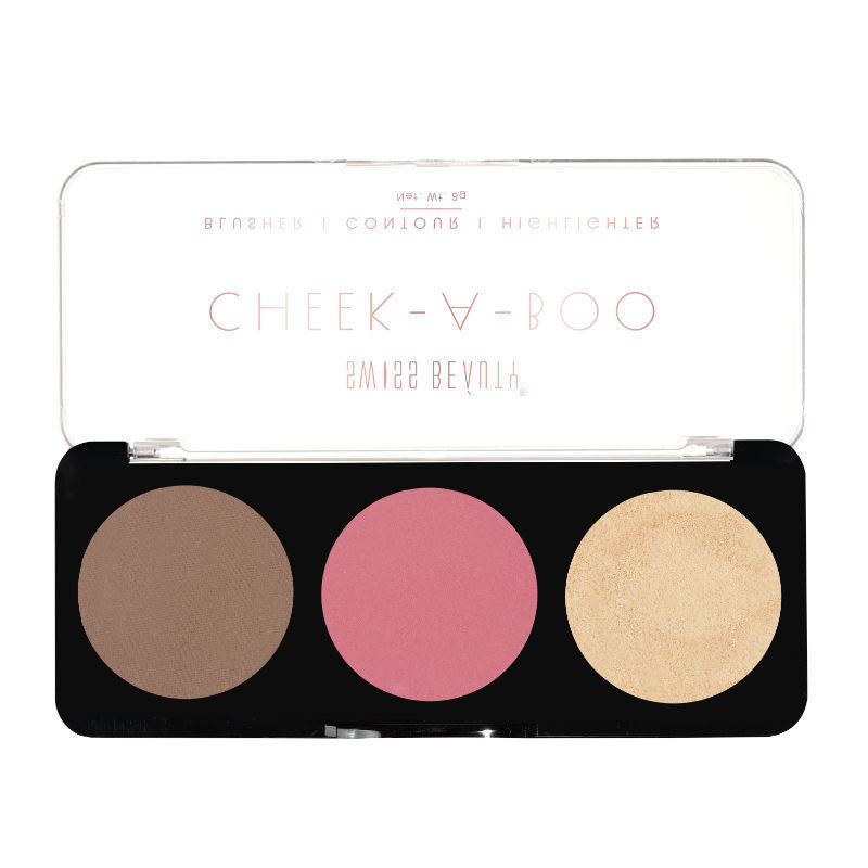Cheek-A-Boo 3 In One Blushe Contour And Highlighter