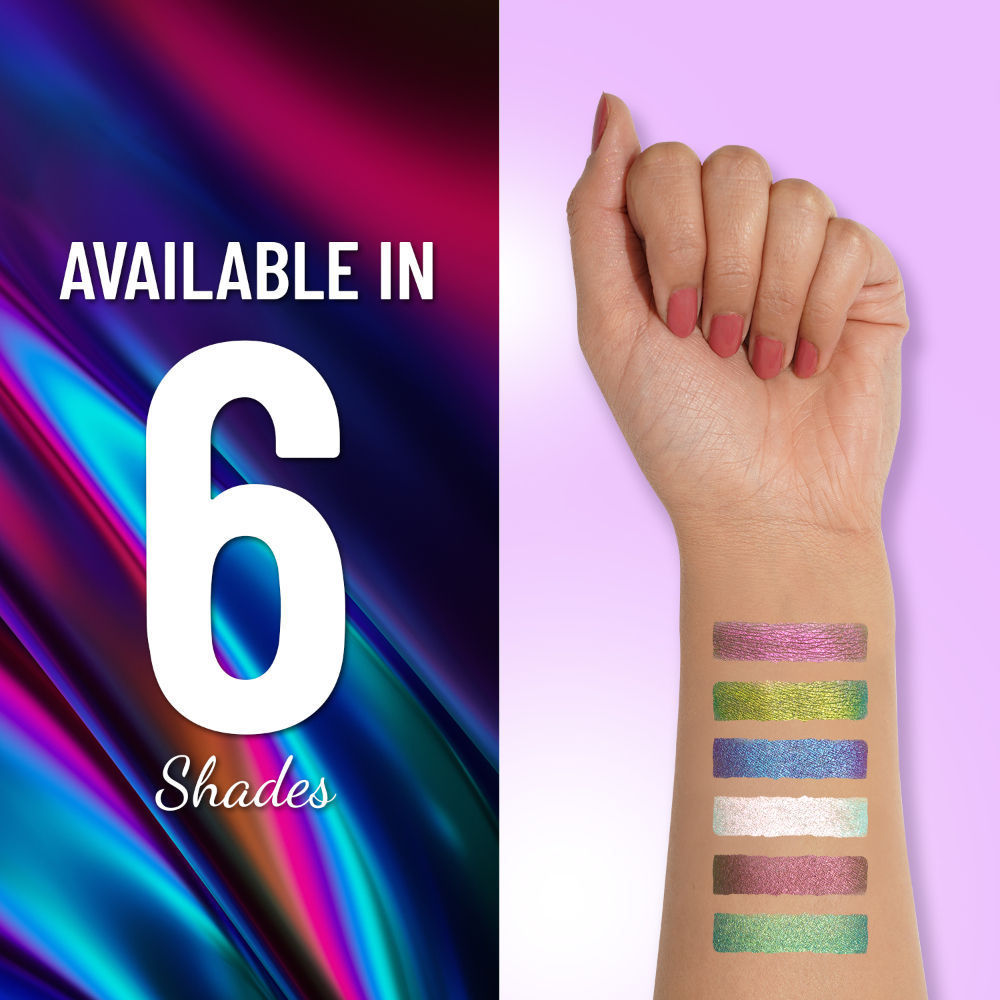 Holographic Eyeliner , Multi Chrome Effect , Water -Proof ,Smudge Proof