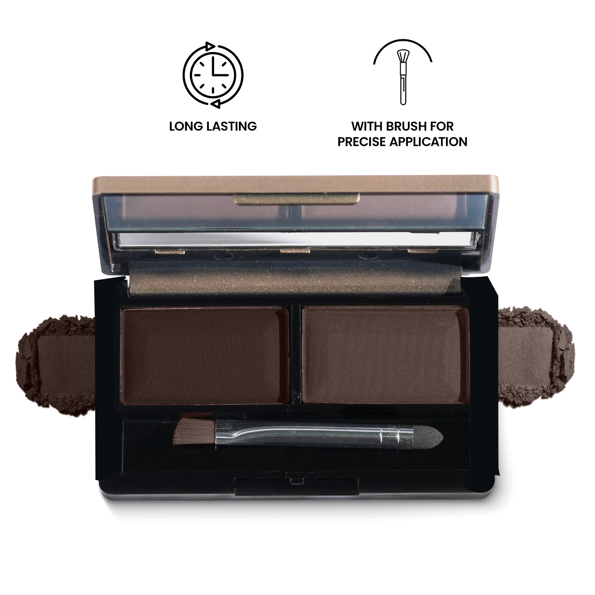 Dual Eyebrow Powder - Brown