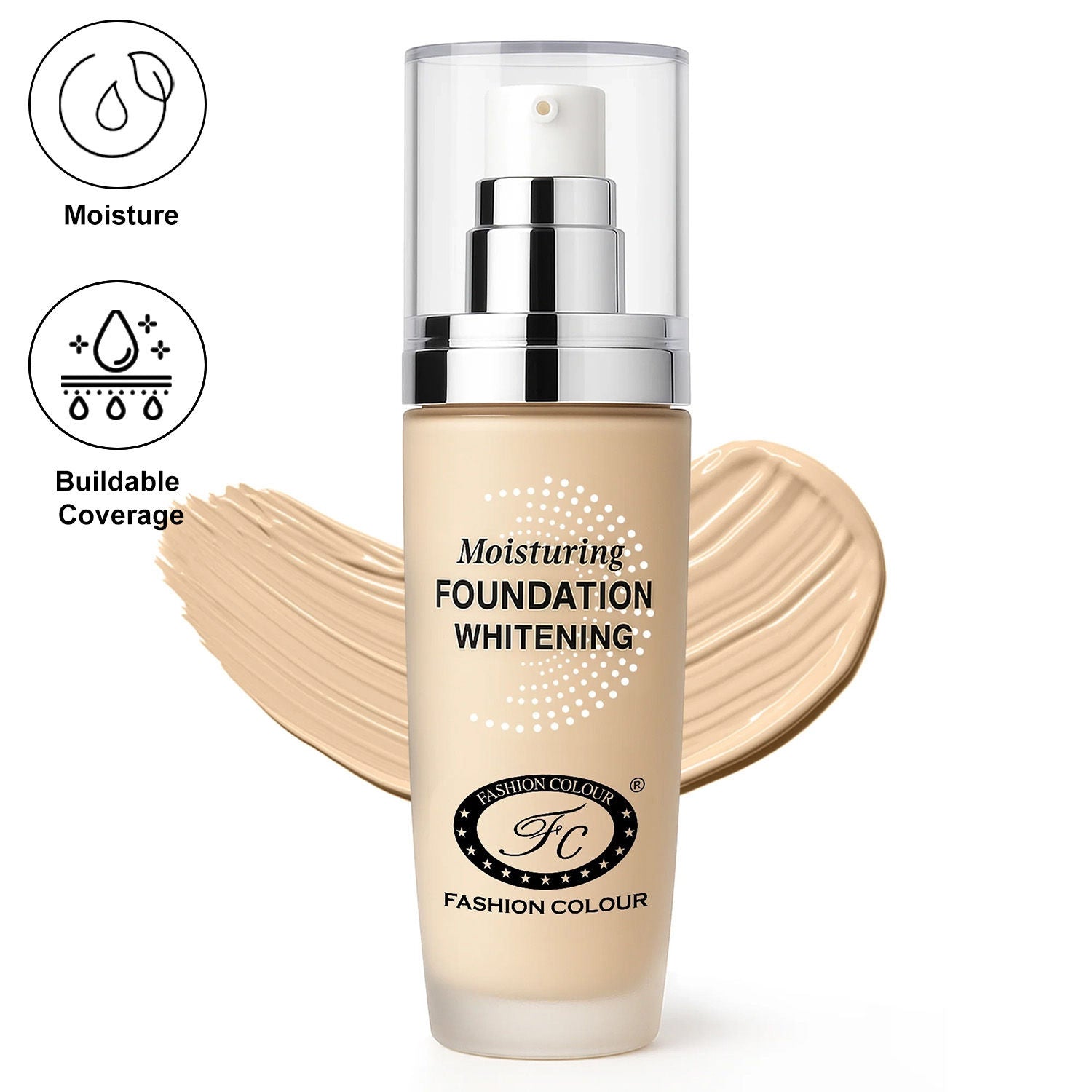 Moisturing Whitening Foundation - Sun Beige