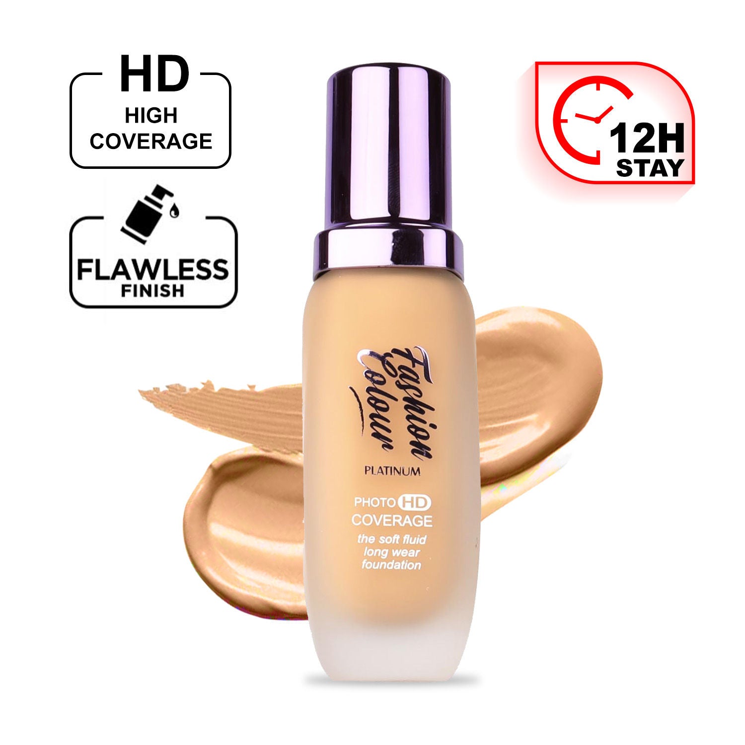 Platinum Photo Hd Coverage Foundation