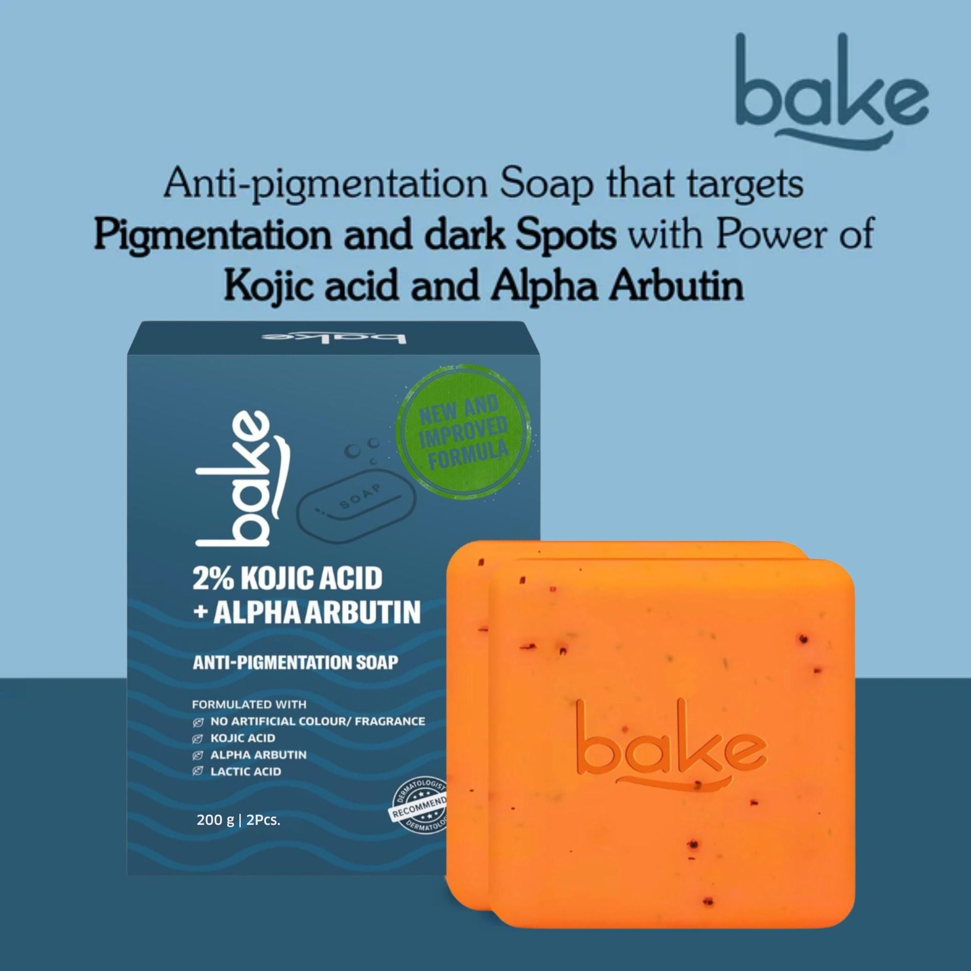 2% Kojic Acid Soap For Pigmentation, Dark Spots & Tan Removal