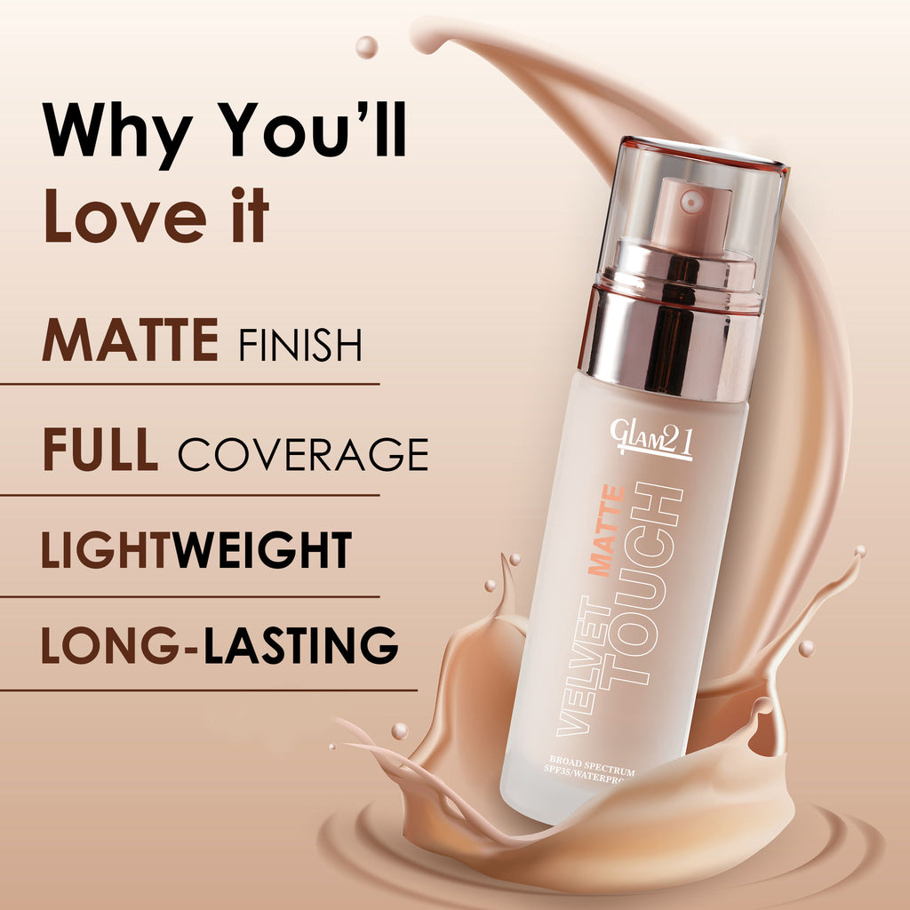 Velvet Touch Oil Control Foundation with SPF35