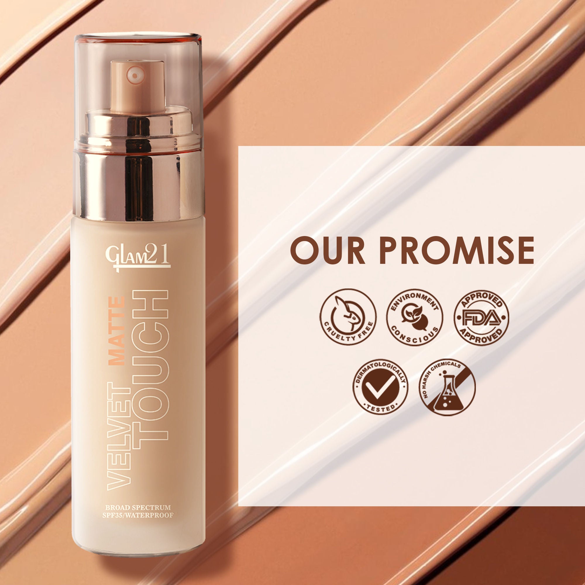 Velvet Touch Oil Control Foundation with SPF35
