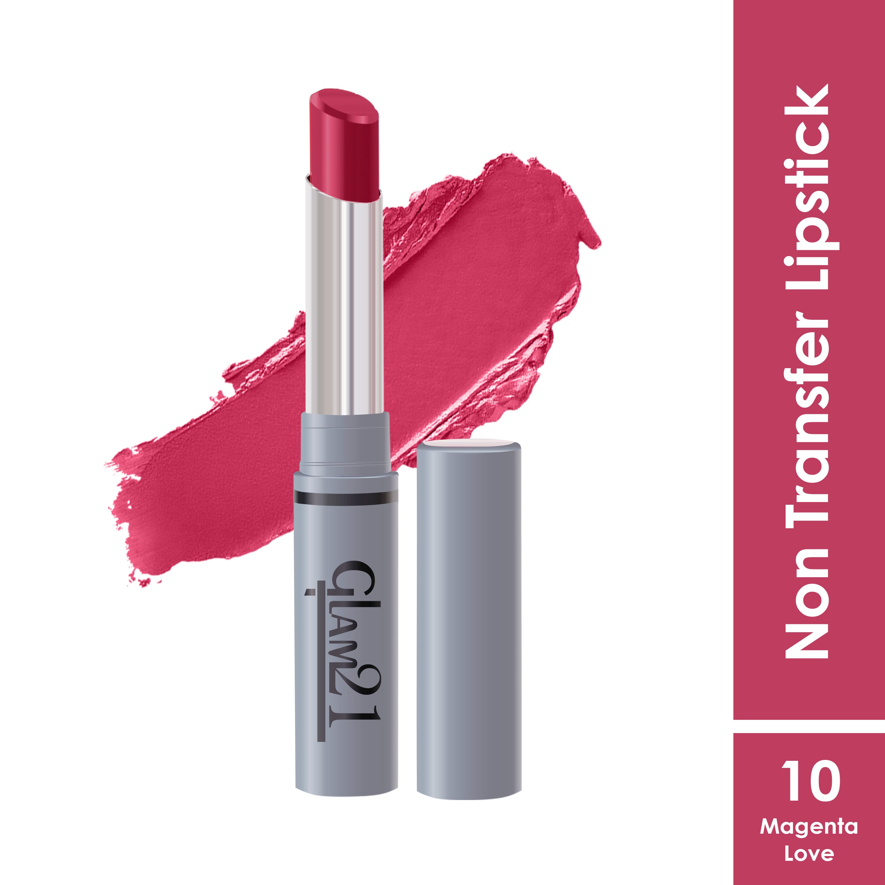Long Lasting Non-transfer Lipstick - Magenta Love