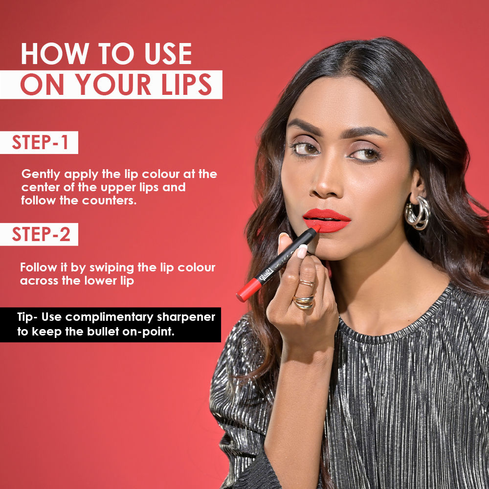 Lip Seduction Non- Transfer Crayon Lipstick