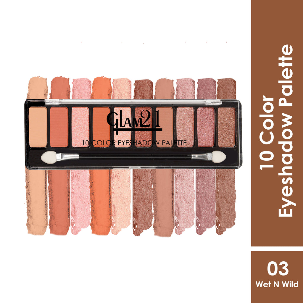 10 Colors Eyeshadow Palette - Wet N Wild