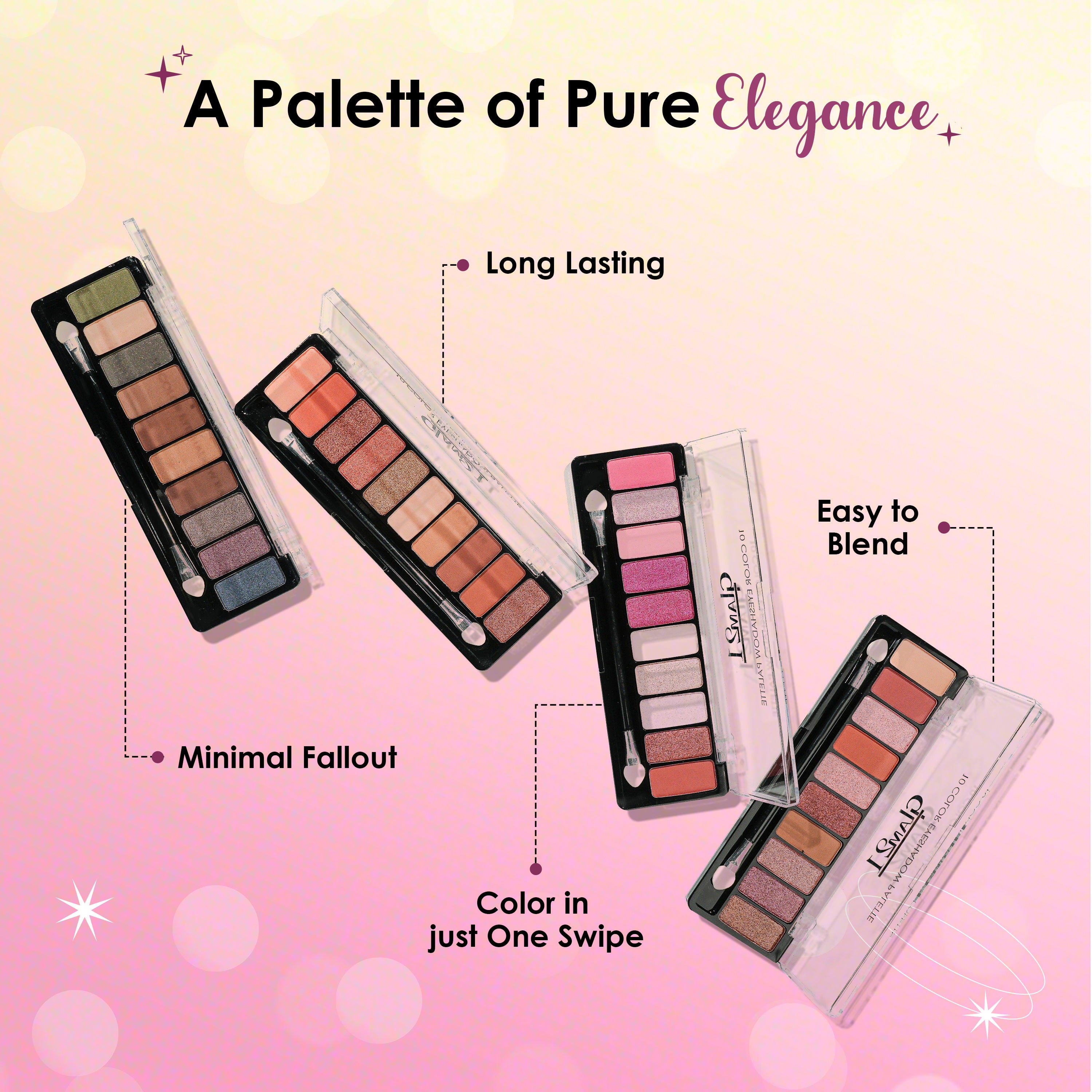10 Colors Eyeshadow Palette