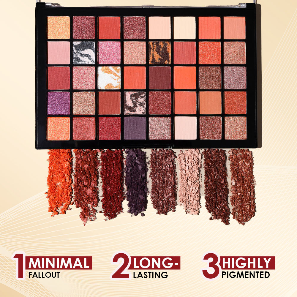 Celeste Professional 40 Colors Eyeshadow Palette