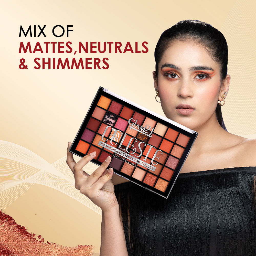 Celeste Professional 40 Colors Eyeshadow Palette