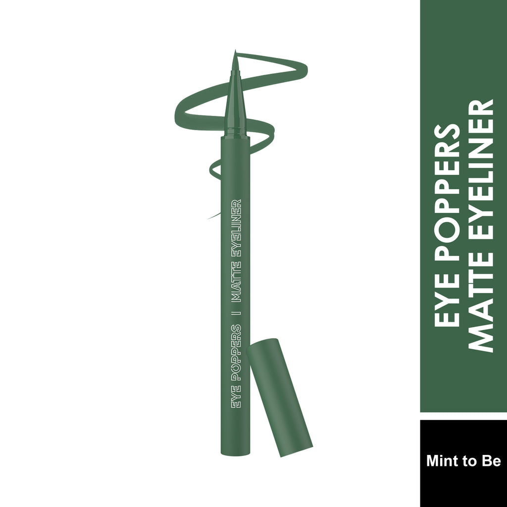 Eye Poppers Matte Eyeliner - Mint To Be