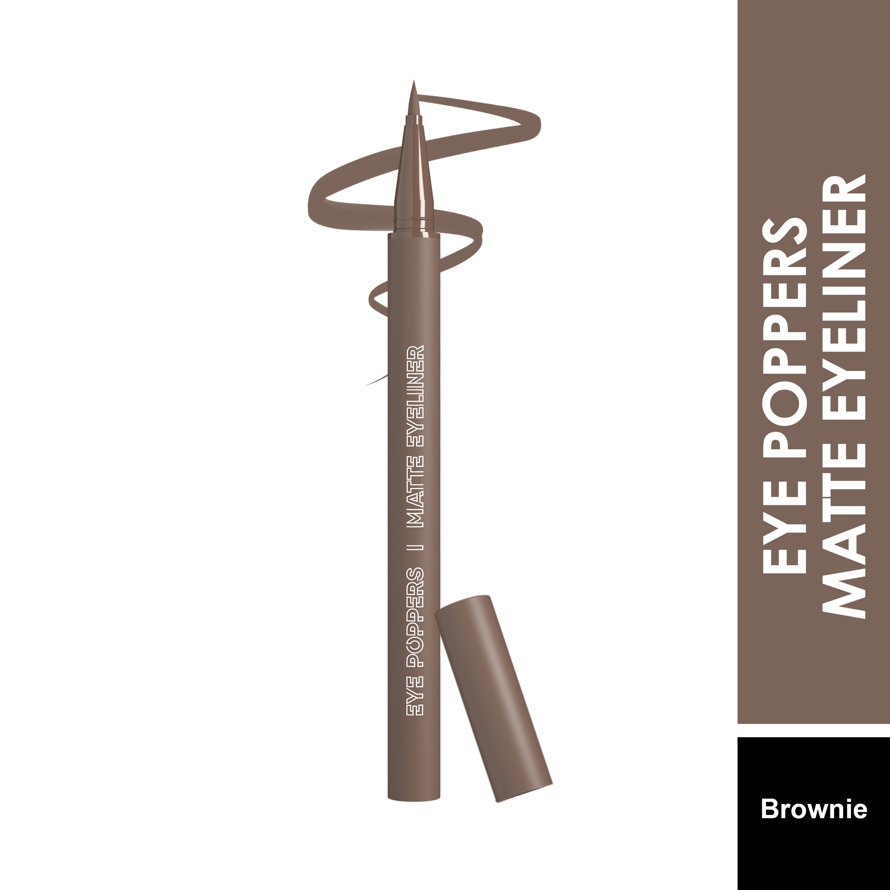 Eye Poppers Matte Eyeliner - Brownie