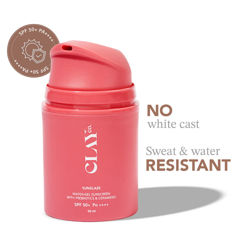 Sunglaze Sunscreen SPF 50+ PA ++++ With Probiotic & Ceramides