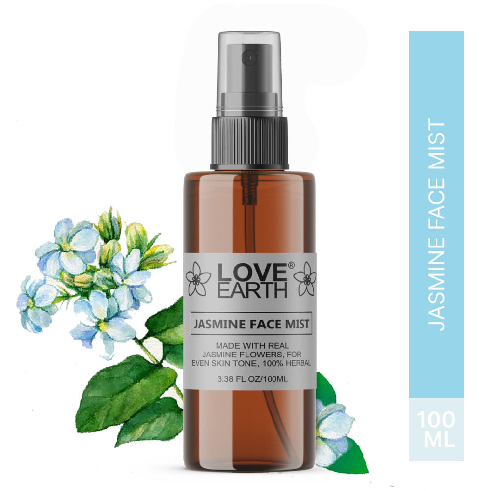 Jasmine Mogra Face Mist Toner with Jasmine Oil for Instant Glow & Even Skin Tone