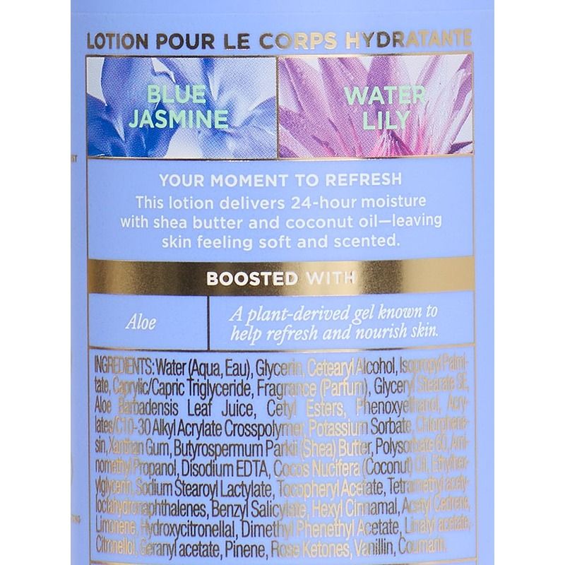 Blue Jasmine Water Lily Natural Beauty Body Lotion