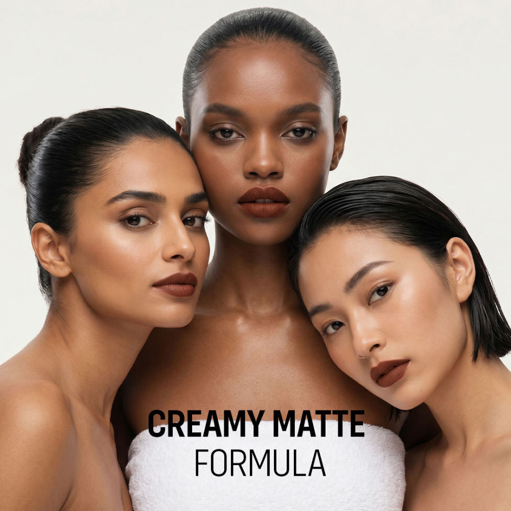 Lip Poetry Creamy Matte Lipstick Intense Pigment Easy Apply Smooth Finish