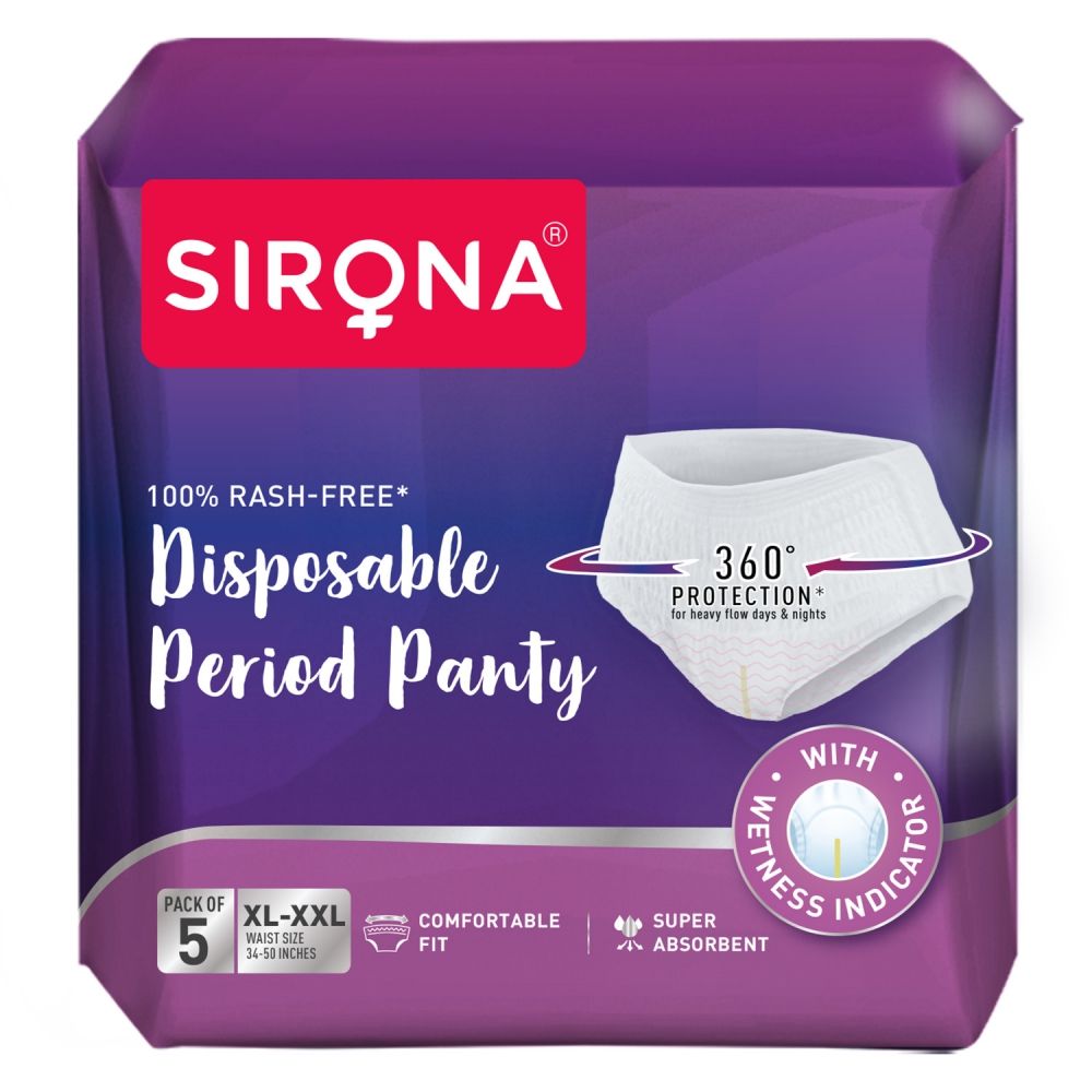 Disposable Period Panties XL-XXL For Heavy Flow, 360 Protection ,No Leakage Or Rashes