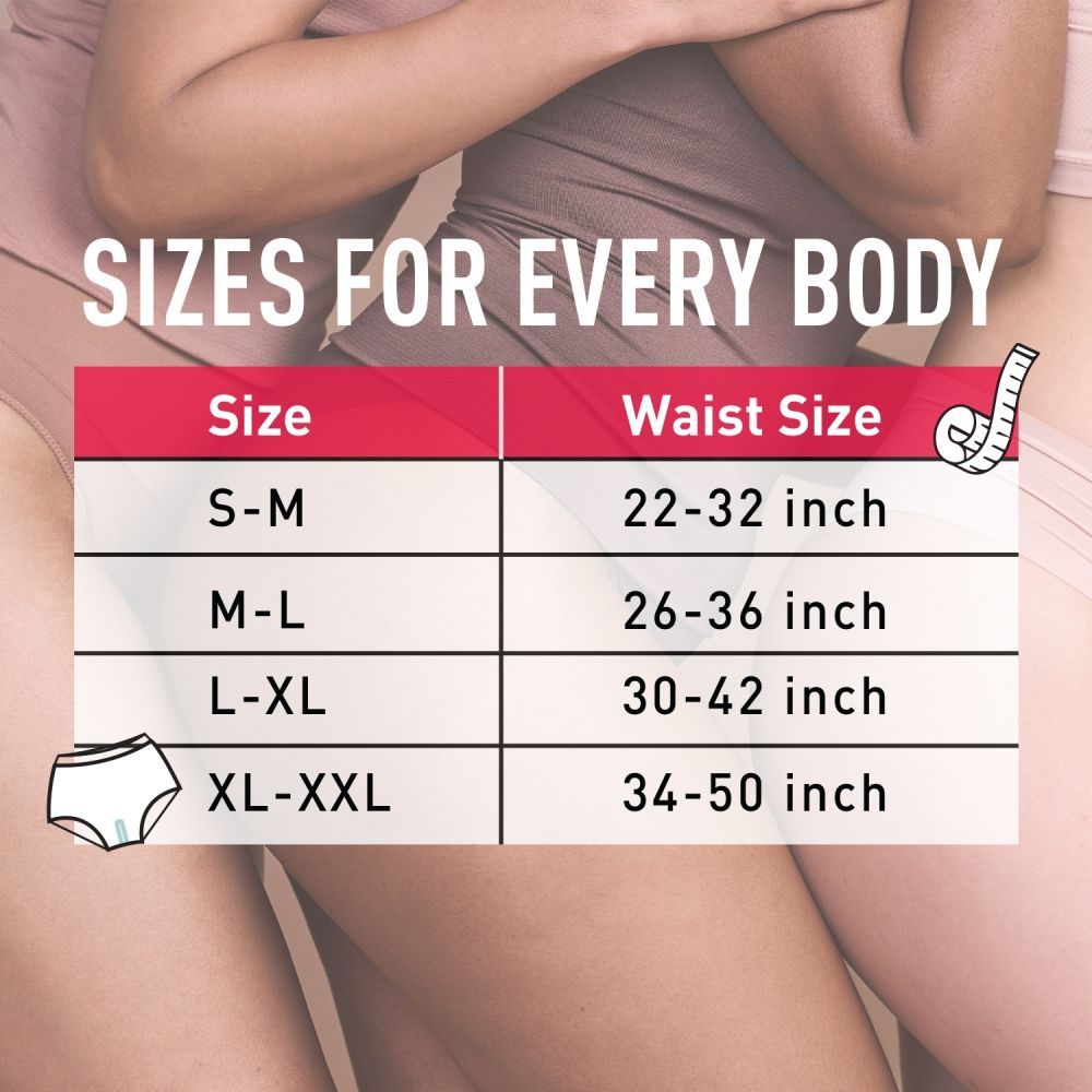 Disposable Period Panties XL-XXL For Heavy Flow, 360 Protection ,No Leakage Or Rashes
