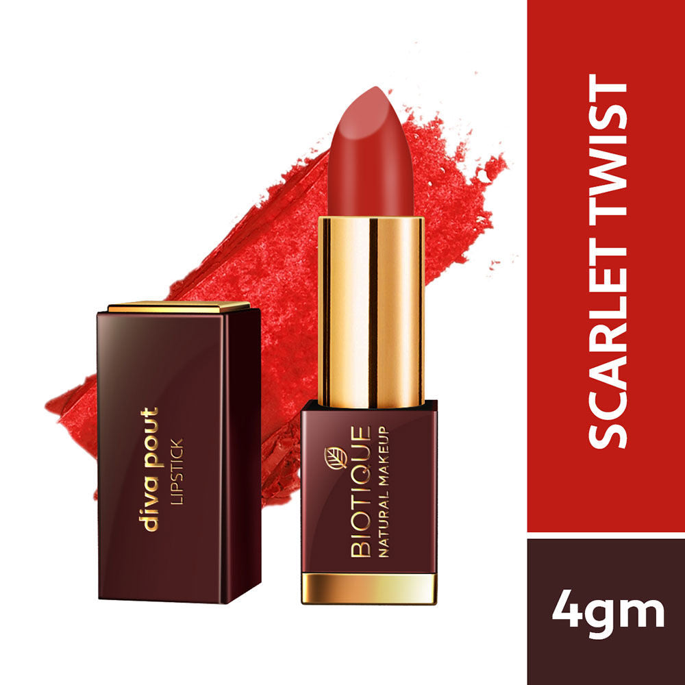 Diva Pout Lipstick - Scarlet Twist