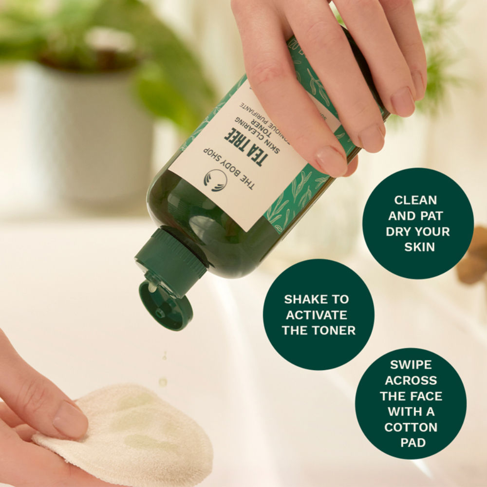 Tea Tree Mattifying Toner 60ml Removes Oil & Impurities Purifies & Mattifies Oily Skin