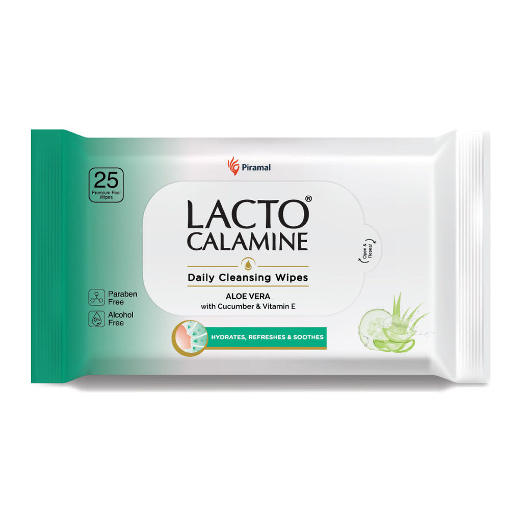 Daily Cleansing Face Wipes, Makeup Remover Wipes with Aloe Vera