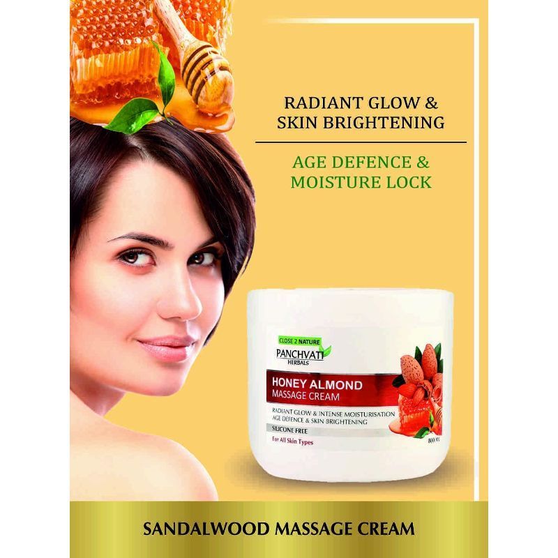 Honey Almond Massage Cream