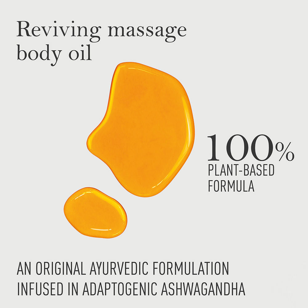 Ashwaras Reviving Body Massage Oil for Nourished Skin and Relaxed Mind