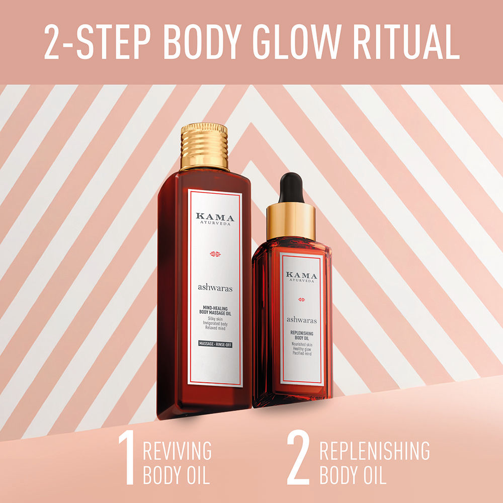 Ashwaras Reviving Body Massage Oil for Nourished Skin and Relaxed Mind