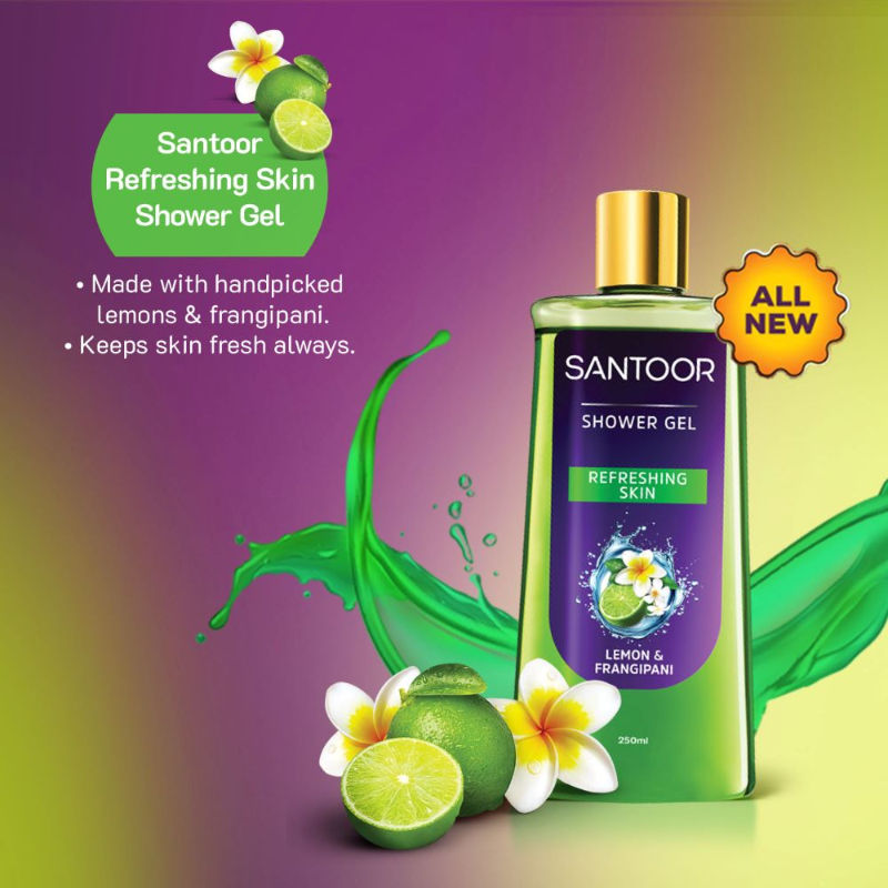 Lemon & Frangipani Shower Gel