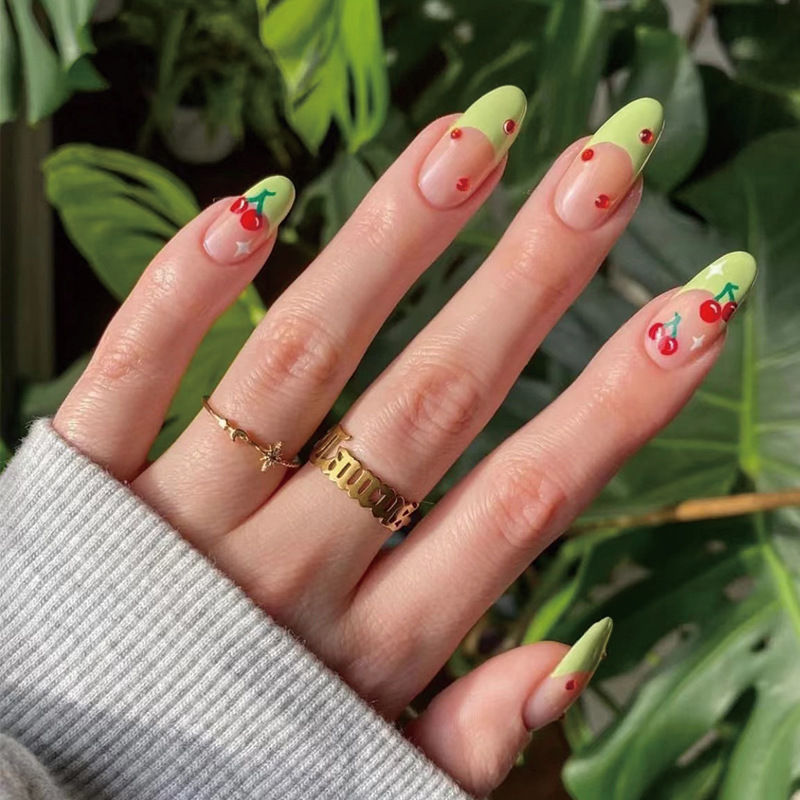 Nailed It Reusable Luxury Press On Nails (Medium To Long Almond)